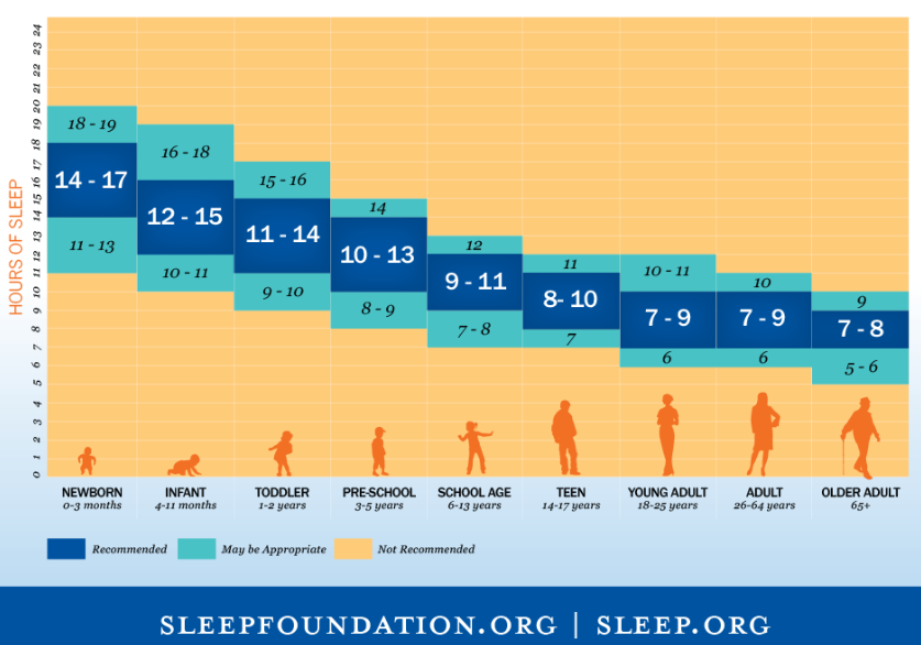 sleep chart