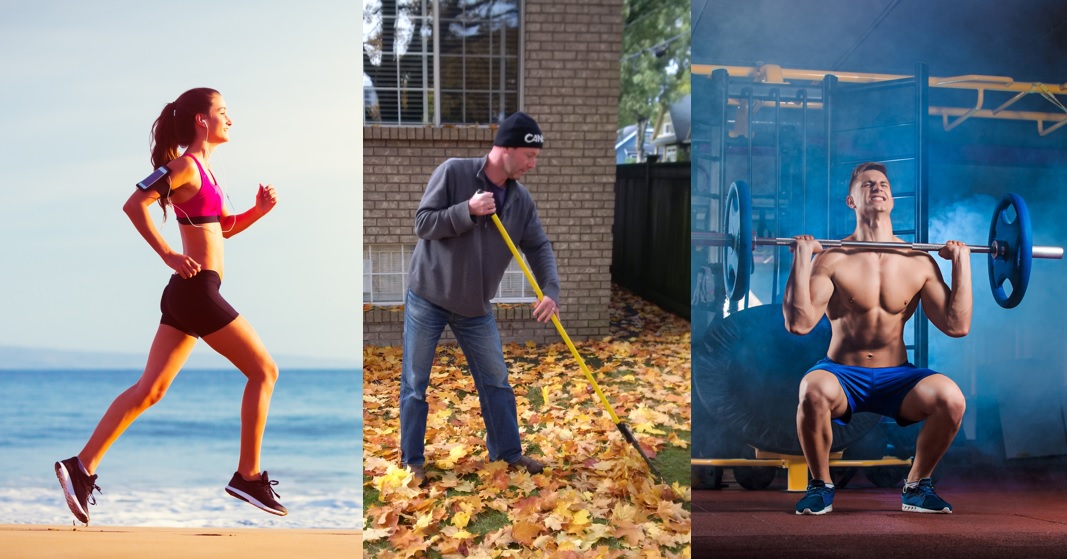 What counts as exercise?