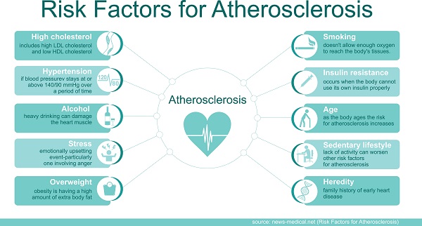 risk factors for atherosclerosis